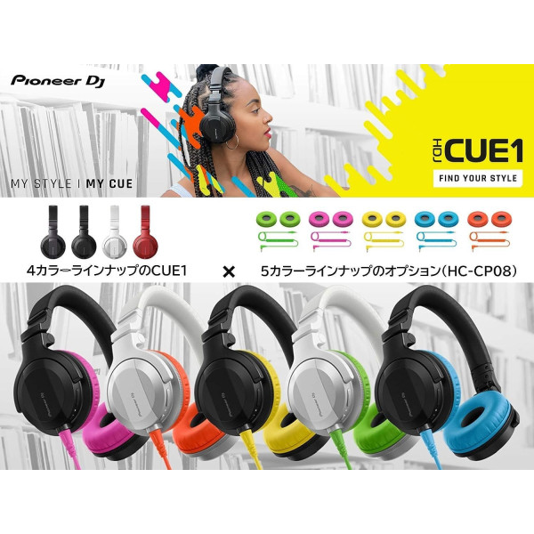 Pioneer DJ CUE1 On-Ear DJ Headphones
