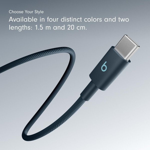 Beats USB-C to USB-C Woven Cable 1.5M