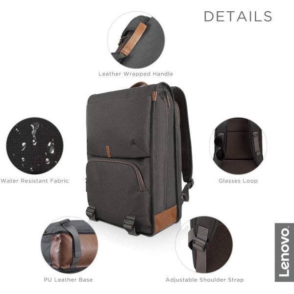 Lenovo Laptop Backpack 15.6 Inches Gx40R47785 , Grey