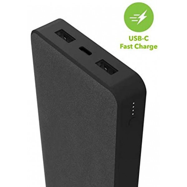 Mophie Powerstation XXL Portable charger- 20,000mAh - 18W USB-C PD fast charge 