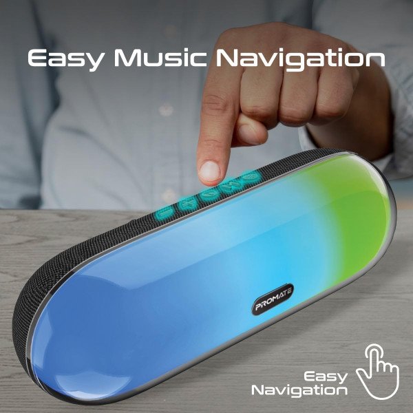Promate LumiBar Portable Wireless Speaker 10W