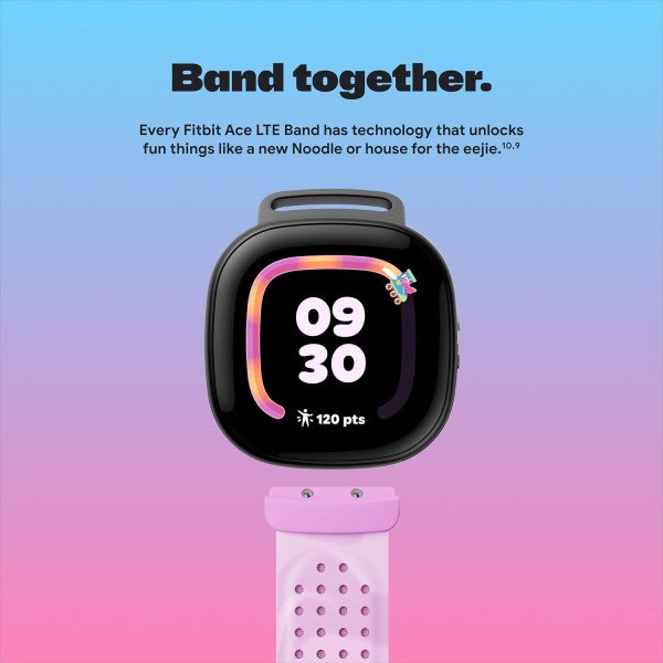 Fitbit Google Ace LTE Kids Smartwatch with Call, Message, GPS