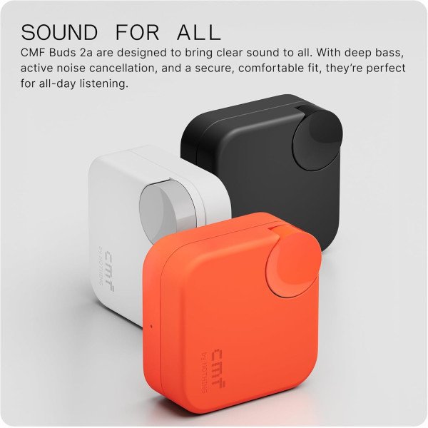 CMF by Nothing Buds 2A Wireless Earbuds