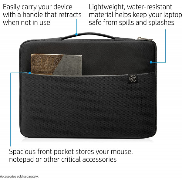 HP Carry Sleeve 15.6 inch Laptop Bag - 3XD35AA 