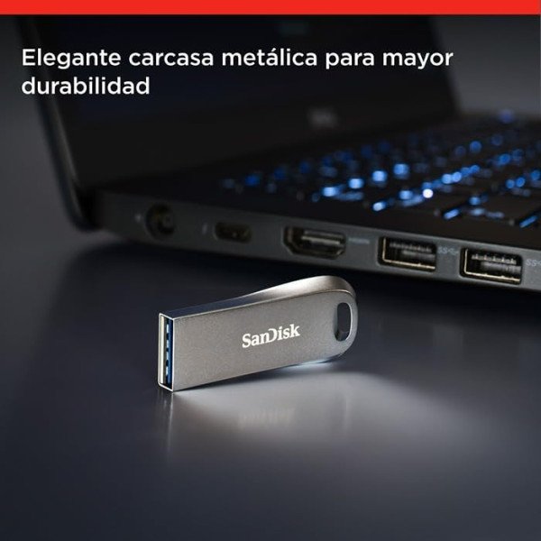 SanDisk Ultra Luxe USB 3.2 Gen 1 Flash Drive - 256GB